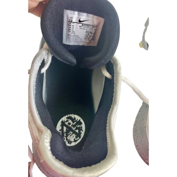 NIKE PG 3 SNEAKERS MOON SURFACE MEN PAUL GEORGE SIZE 12 A02607-101 ATHLETIC - Picture 11 of 15